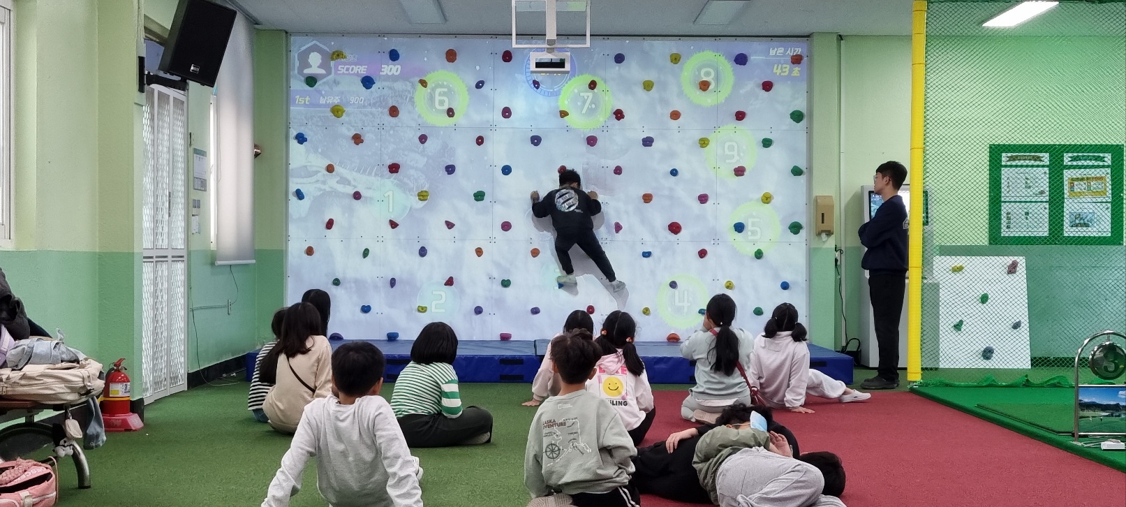 용인좌항초등학교 AREX CLIMB 설치 이미지사진